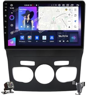 YLOXFW Android 12.0 Autoradio Stereo Navi mit 4G 5G WiFi DSP Carplay für C-itroen C4 C4L 2013-2018 Sat GPS Navigation 9 Zoll MP5 Multimedia Video Player FM BT Receiver,M6 pro3