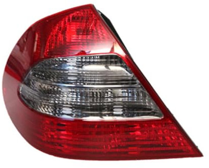 INRNT Anhänger Rückleuchten Bremsleuchte für Mercedes Benz W211 E200 E220 E240 E280 2007 2008,wasserdichte Rückleuchten Anhänger Rücklicht Kontrollleucht,A/NO L-E-D Left