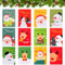 Mini Notizblock Weihnachten,24 Stück Mini Notizblock,Notizblock Kinder,Weihnachten Cartoon Notebook,Elch,Schneemann, Weihnachtsmann,Weihnachten Kleine Notizblöcke für Kinder, Weihnachten Geschenke