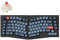 Keychron V10 Max Custom Kabellose Mechanische Tastatur, 2.4 GHz/Bluetooth/USB-C 3-Mode RGB, QMK/VIA Programmierbare Makros, Hot-Swap PBT Tastenkappen für Mac Windows Gateron Jupiter Red