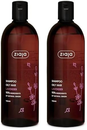 Ziaja - Champu Lavanda Cabello Graso (Paquete de 2)