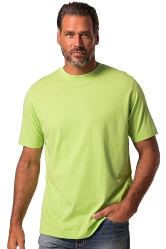 JP 1880 Herren T-Shirt, Basic, Rundhals, Gekämmte Baumwolle, Bis 10 XL Hemd
