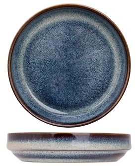 Cosy & Trendy Set mit 6 Schalen aus Steingut, Jade, Indigo, D11,5 x 2,5 cm