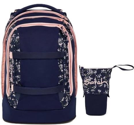Satch Pack Schulrucksack Set 2tlg. inkl. Pencil Slider (Bloomy Breeze)