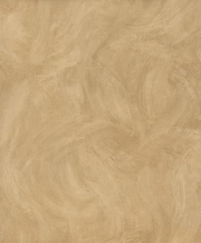 Grandeco Serra Rustic Limewash Chalk Paint Distressed Plaster Effect Textured Wallpaper, Mocha Beige