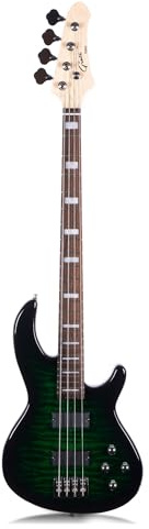 Professionelle 4-saitige E-Bassgitarre für Anfänger E-Gitarre für Erwachsene