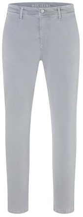 MAC Jeans Herren Jeans Hose Driver Pants Gabardinestretch Silbergrau