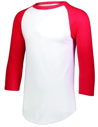 Augusta Sportswear Herren Baseball Trikot 2.0 3/4-Ärmel (1er Pack)