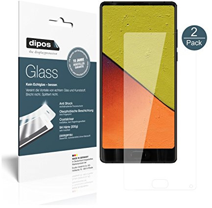 dipos 2x Displayschutzfolie 9H klar für Maze Alpha X