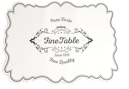 Excelsa Fine Quality Set 6 Tovagliette, PP, 42x43 cm