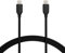 Amazon Basics Câble de chargement rapide USB-C vers USB-C 2.0, débit de 480 Mbit/s, certifié USB-IF, pour Apple iPhone 16/15, iPad, Samsung Galaxy, tablettes, ordinateurs portables, 1.8 m, noir