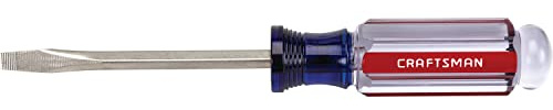 CRAFTSMAN 1/4-in. x 4-in. Slotted Acetate Screwdriver