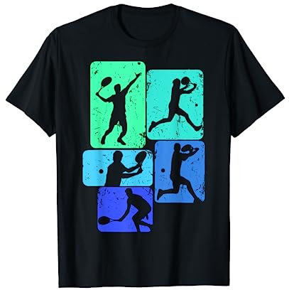 Tennis Tennisspieler Kinder Jungen T-Shirt