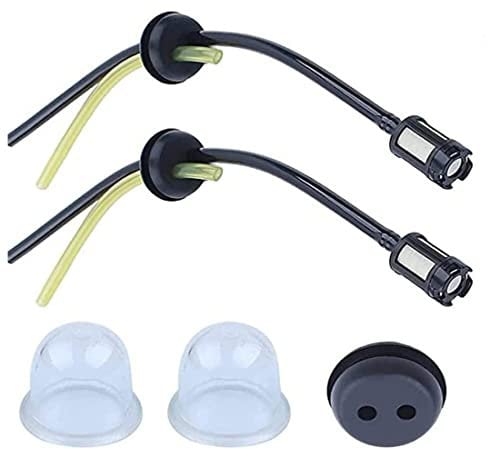 5Pcs Filtro Gasolina Desbrozadora Tubo Gasolina Tubo Carburador Desbrozadora Manguera Gasolina Universal con Desbrozadora Cortadoras Cortacésped