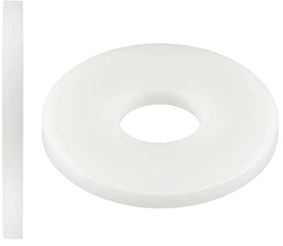 meinschraubenversand.de - Lot de 50 rondelles M6 DIN 9021 PA (grand diamètre extérieur) M3 - M16 - ISO 7093-1 Rondelles de carrosserie, disques en plastique polyamide PA