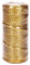 WAITLOVER Cordon macramé 1,5 mm x 100 m - Pour travaux manuels - Doré/argenté - Ficelle pour couture textile DecoY1m4 - Fil torsadé pour la maison