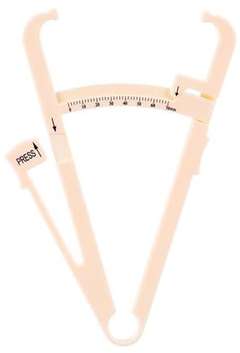 Ziyan Körperfettzange Fettmesszange Körperfettmessgerät Fettzange Fettmesser Caliper