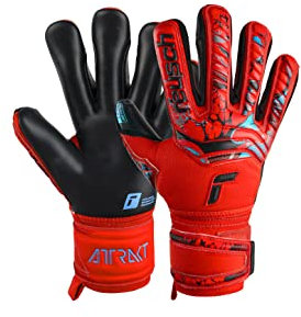 Reusch Torwarthandschuhe Attrakt Gold X Finger Support Junior mit hervorragendem Grip und Innennaht Schnitt