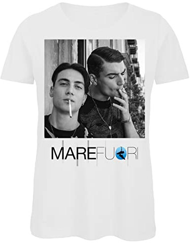 Bughyprint Tshirt Maglia Maglietta Bambino Mare Fuori Bambino Bambino Ragazzo Ragazzi Ragazza Ragazze, 7/8 Anni