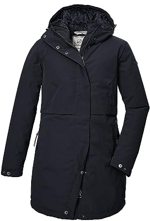 G.I.G.A. DX Damen Winterjacke/Funktionsparka mit Kapuze GW 41 WMN PRK, dunkelnavy, 34, 40834-000