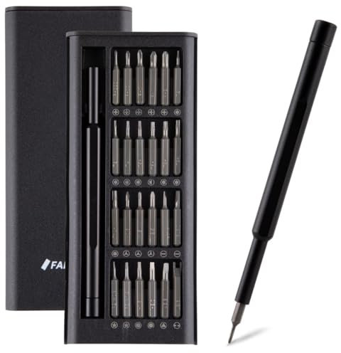 FANACAN Jeu de tournevis de précision, mini tournevis, kit d'outils de réparation électronique pour iPhone, iPad, MacBook, ordinateur portable, PC, téléphone portable, PS4, PS5, Nintendo Switch, Xbox