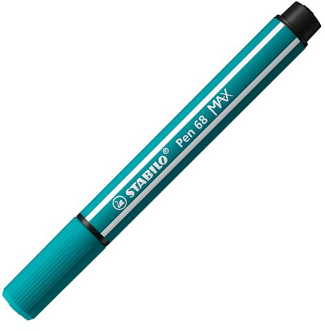 STABILO Pen 68 MAX Filzstift - 1-5 mm - türkisblau