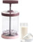 Lnhgh Manual Whip Cream Canister, Gourmet Cream Makerr, Ergonomic Comfort Grip Baking Tools, Stainless Steel Dispenser for Salad Dressings Frothy Drinks