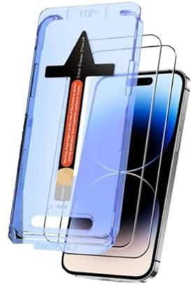 Tendency Screen Protector, Tendency Screen Protector for iPhone, 2024 New Invisible Screen Protector for iPhone - Dust Free Without Bubbles (for iPhone15pro,HD)