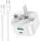 iPhone 16 Charger,iPhone 15 Fast Charger Plug and Cable 6 Feet Long 25W Fast Charge for Apple iPhone 16/16 Plus/16 Pro/16 Pro Max/15/15 Plus/15 Pro/15 Pro Max,2M Rapid C to C Charging Lead and Plug