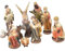 ICE TOYS Mini-Krippenset, Polyresin, Größe 7 cm, insgesamt 11 Stück für Krippen, Basteln (Figur 7 cm, 11 Stück)