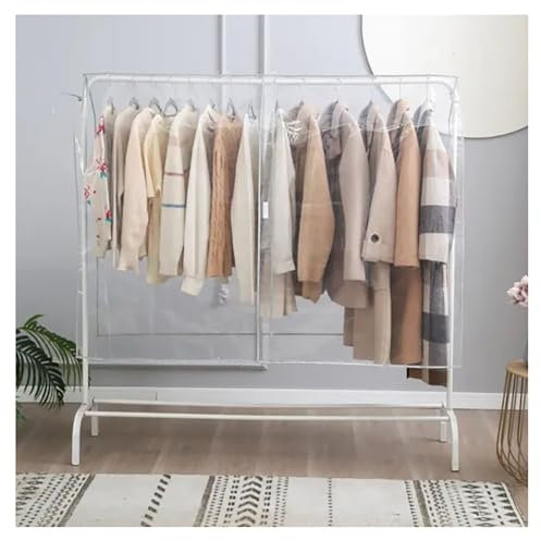 Housse Protection Salon De Jardin, Transparent Couverture De Cintre, Protection Contre La Poussière Couverture De Cintre Imperméable À L'eau, Sac À Vêtements Transparent, Vêtements Couvercle Pour Armo