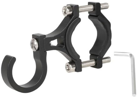 Breeshy Zubehör für Elektroroller, Haken für Elektrofahrräder, Aufbewahrungshaken für Fahrradpedale, Fronthaken, Schwarz