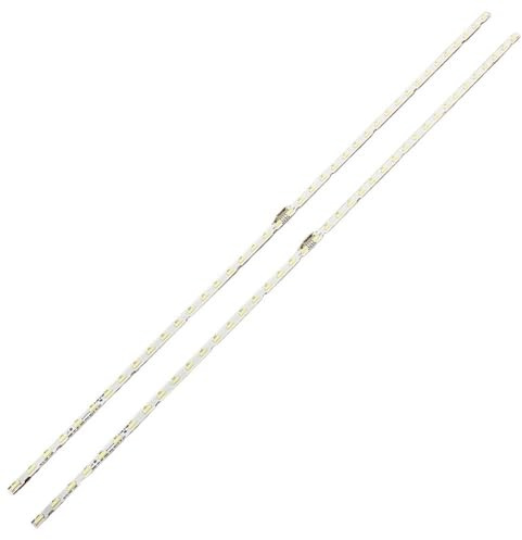 MAKAZHZZRM Tira de LED Compatible con Samsung LM61-00609A UE55NU7021 UE55NU7091U UE55RU7025K UE55RU7025 UE55RU7100 UE55NU7305K UE55RU7179 55RU7100(2 PCS For 1 TV)