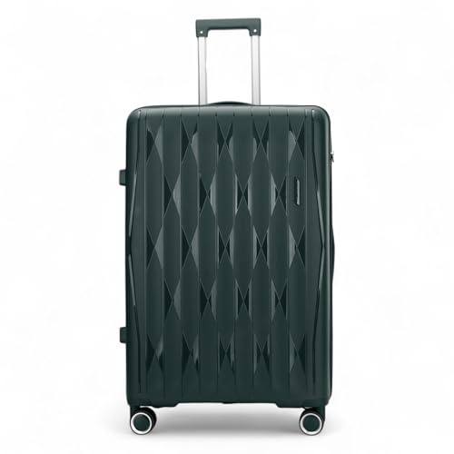Infinity Medium Suitcase 24 Lightweight Hard Shell Luggage 4 Wheels Spinner 3-Digit TSA Lock Hard Shell Luggage for 15 to 20kg