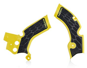 Acerbis X-Grip 2688751017 Rahmenschutz, Gelb/Schwarz