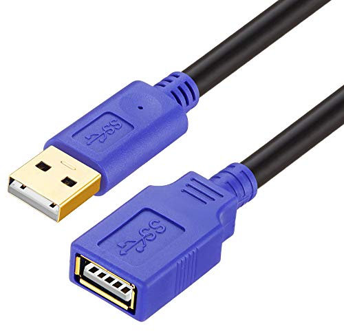 USB Extension Cable 4m,Youii USB 2.0 Male A to USB 2.0 Female A Extension Data Sync Cord Cable Adapter Connector
