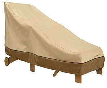 thelastplanet Gartenliege Abdeckplane Sonnenliege Abdeckung Abdeckung Für Gartenliege Sonnenliege Schutzhülle Wasserdichtes Atmungsaktives UV-resistent Oxford-Gewebe Deckchair Liegestuhl 208X76X41cm