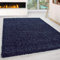 HomebyHome Shaggy Teppich 200x300 Wohnzimmer (200x290 cm) - Shaggy Teppich Hochflor Marineblau Extra Weich und Flauschig - Langflor Teppiche für Schlafzimmer, Küche, Flur - Carpet, Halı, Kilim