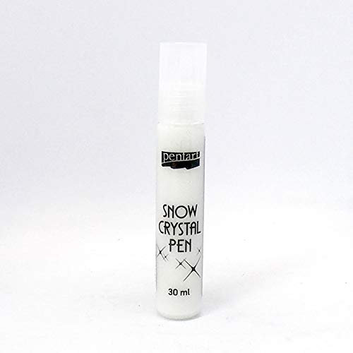 Zita`s Creative Snow Crystal Pen 30 ml – Decorative Snow, Artificial Snow, Snow Paste, Snow Pen