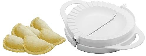 Tredoni 16.5cm Dough Press Calzone Stamp Cutter, Empanadas/Sambusak Maker Mould