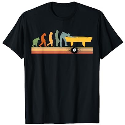 Snooker Evolution Billardtisch Billardkugeln Pool Billard T-Shirt