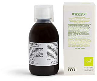 Biodepuroti Plus OTI - Integratore Alimentare Naturale - a Base di Equiseto e Minerali - con Fico d'India e Melissa - Formato in Gocce da 100 ml - Made in Italy