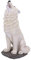 Nemesis Now Storms Cry Figurine Loup Blanc Hurlant 41,5 cm