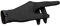 ElephantSkin Nachhaltige Baumwollhandschuhe | Antiviral, Antibakteriell & Aus Zertifizierter Bio-Baumwolle (Schwarz XL)