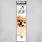 Pomeranian Pom Zwergspitz Schild Klingel Lärm Hund Spruch Türschild Hundeschild Fun cool Design Geschenkidee lustiger Spruch Hundemotiv Aluminium Wetterfestes Hundeschild