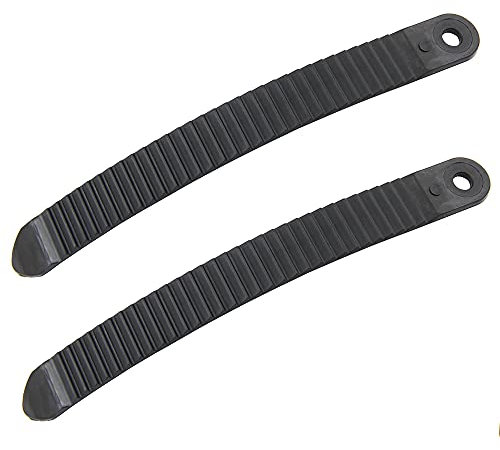 UP100 7,2 Zoll & 183 mm Snowboard Bindung Zehenzunge Leitergurte Schwarz für Snowboardschuhe
