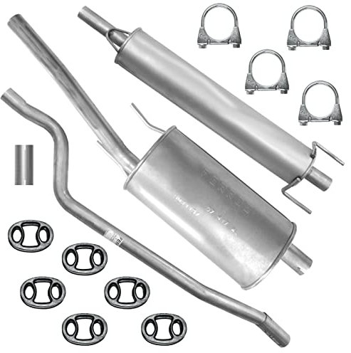 Ferroz Auspuffanlage Schalldämpferset Auspuff für Opel Combo Corsa C 1.4i 1.6i