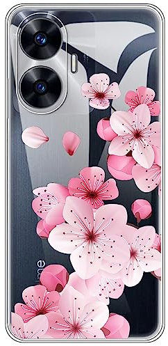 Auotu Soft TPU Silicium Etui with Protection de la caméra Étui Housse Coque Silicone Silikon Cover Silicon Case pour Realme C55 / Realme Narzo N55 (6.72) Smartphone (Mode 14)