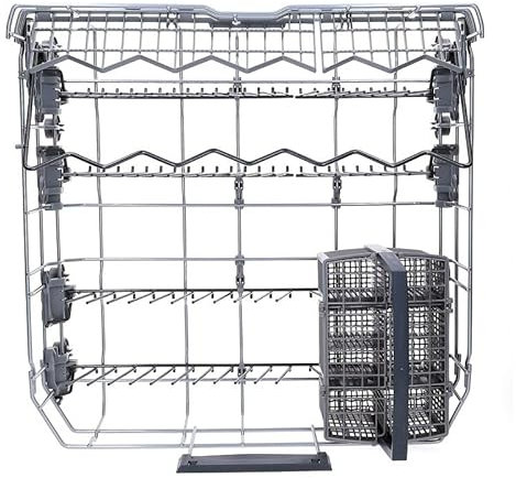 LUTH Premium Profi Parts Cestino inferiore con cestino portaposate compatibile con Bosch 20002904 per lavastoviglie