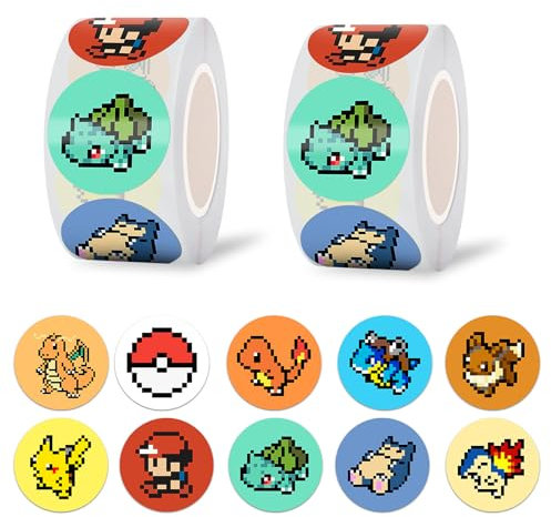 GTOTd Cute Cartoon Sticker Aufkleber (1000 Stück),Belohnungssticker Motivationaufkleber,Belohnungssystem fur Lehrer Schülerinnen,Geschenke Deko für Laptop Wasserflasche
